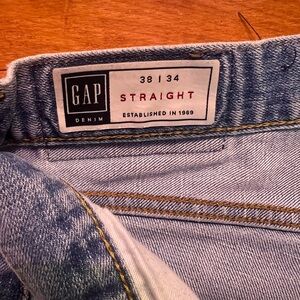 GAP Light Blue Straight Denim Jeans